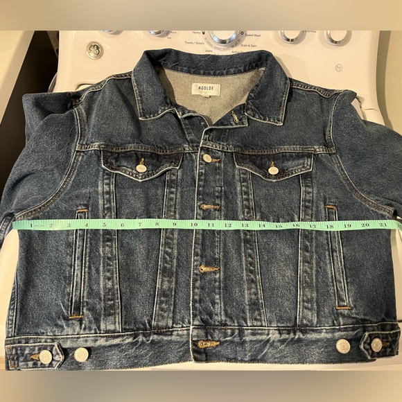 Agolde Trucker Denim Jacket - L - Picture 6 of 9